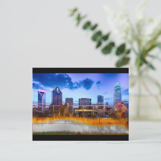 Charlotte nc postkarte (Stehend Vorderseite)