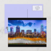 Charlotte nc postkarte (Vorne/Hinten)