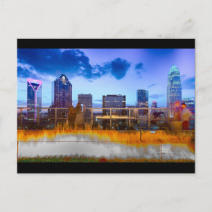 Charlotte nc postkarte