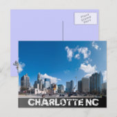 Charlotte nc postkarte (Vorne/Hinten)