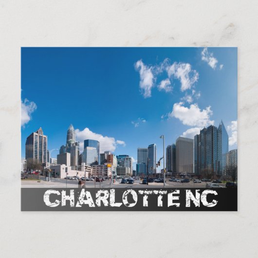 Charlotte nc postkarte (Vorderseite)