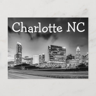 Charlotte NC Postkarte