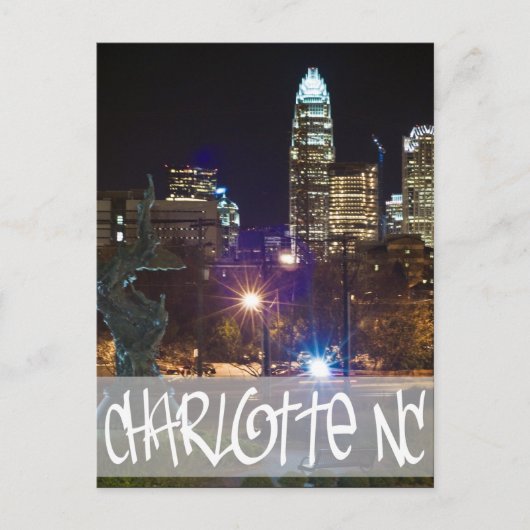 Charlotte nc postkarte (Vorderseite)