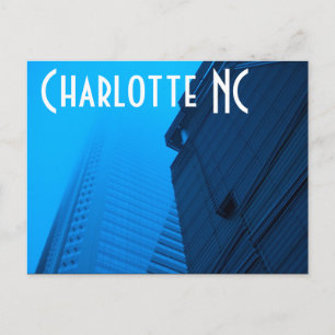 Charlotte NC Postkarte