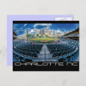 Charlotte NC Postkarte (Vorne/Hinten)