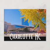Charlotte NC Postkarte (Vorderseite)