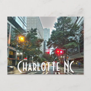 Charlotte NC Postkarte