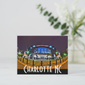 Charlotte NC Postkarte (Stehend Vorderseite)