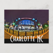 Charlotte NC Postkarte (Vorderseite)
