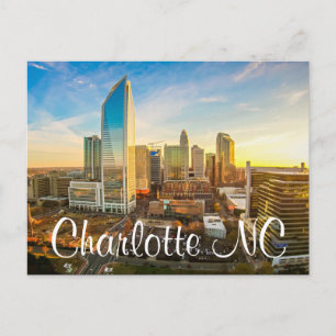 Charlotte NC Postkarte