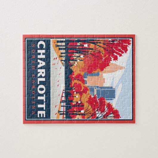 Charlotte, NC Puzzle (Horizontal)
