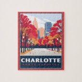 Charlotte, NC Puzzle (Vertikal)
