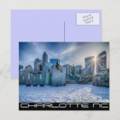 Charlotte NC-QUEEN CITY Postkarte (Vorne/Hinten)