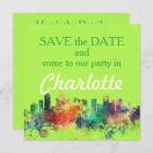 CHARLOTTE NC SP - SAVE THE DATE (Vorne/Hinten)