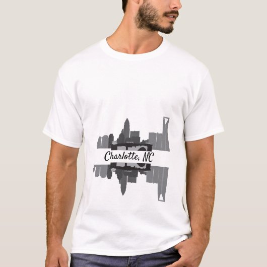 Charlotte NC-T-Shirt T-Shirt (Vorderseite)