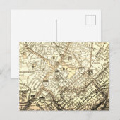 Charlotte, NC Vintage Karte (Vorne/Hinten)