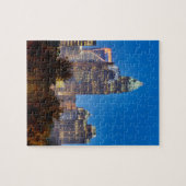 Charlotte Nord-Carolina-Skyline-Abend Puzzle (Horizontal)