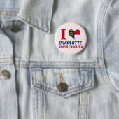 Charlotte, North Carolina Button (Beispiel)