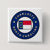 Charlotte North Carolina Button (Vorderseite)