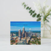 Charlotte, North Carolina City, Postkarte (Stehend Vorderseite)