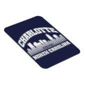 Charlotte, North Carolina Magnet (Rechte Seite)