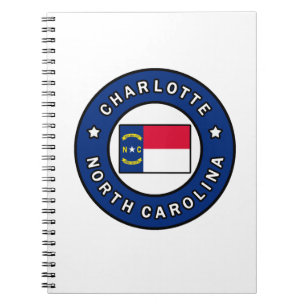 Charlotte North Carolina Notizblock