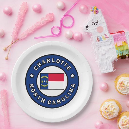 Charlotte North Carolina Pappteller (Party)