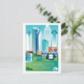 Charlotte, North Carolina Postcard Postkarte (Stehend Vorderseite)