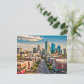 Charlotte North Carolina Postkarte (Stehend Vorderseite)