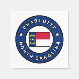 Charlotte North Carolina Serviette