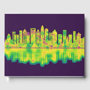 Charlotte North Carolina Skyline Gästebuch
