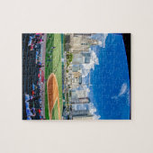 Charlotte North Carolina Skyline Innenstadt Bal Puzzle (Horizontal)