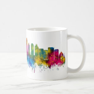 Charlotte North Carolina Skyline Kaffeetasse