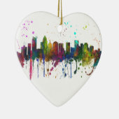 CHARLOTTE, NORTH CAROLINA-SKYLINE KERAMIK ORNAMENT (Rechts)