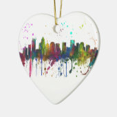 CHARLOTTE, NORTH CAROLINA-SKYLINE KERAMIK ORNAMENT (Links)