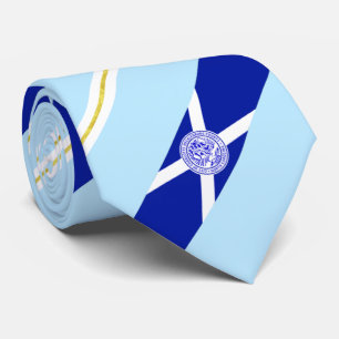 Charlotte (North Carolina) Stadtflagge Neck Tie Krawatte
