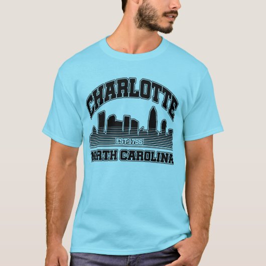 Charlotte, North Carolina T-Shirt (Vorderseite)