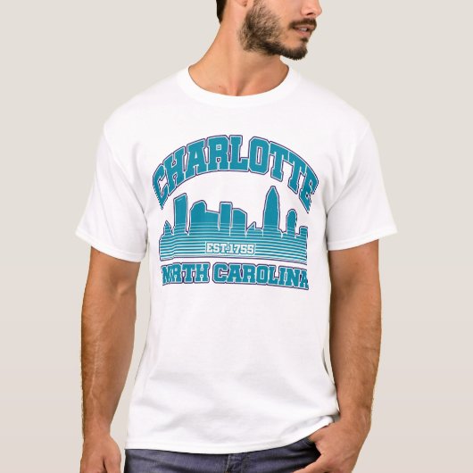 Charlotte, North Carolina T-Shirt (Vorderseite)