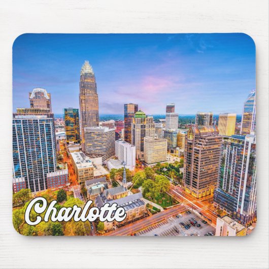 Charlotte, North Carolina, USA Mousepad (Vorne)