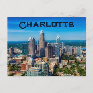 Charlotte, North Carolina, USA Postkarte