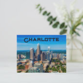 Charlotte, North Carolina, USA Postkarte (Stehend Vorderseite)