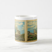 Charlotte North Carolina Vintage Reise Kaffeetasse (Mittel)