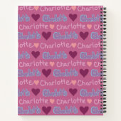 Charlotte  notizblock (Rückseite)