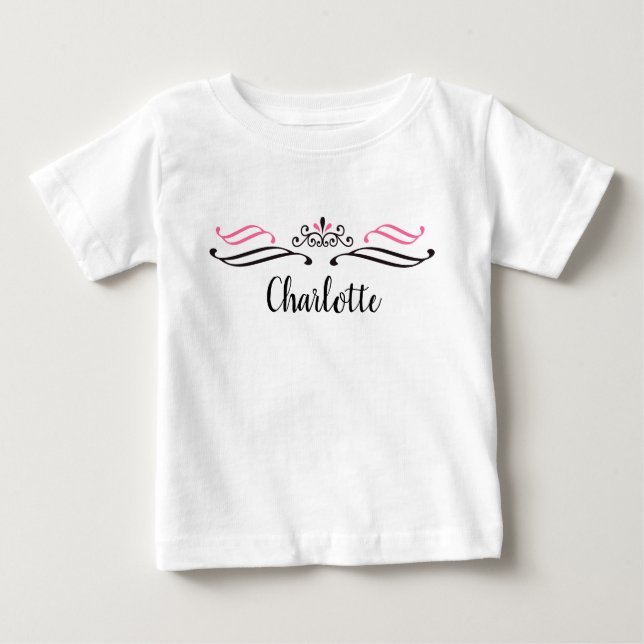 Charlotte Princess Crown T - Shirt (Vorderseite)