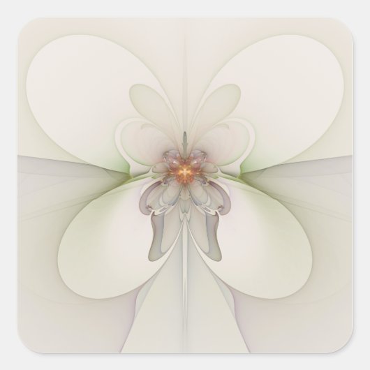 Charlotte Quadratischer Aufkleber (Vorderseite)