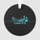 Charlotte Skyline Ornament (Vorderseite)