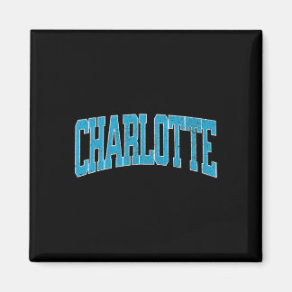 Charlotte Soccer Vintage City  Magnet