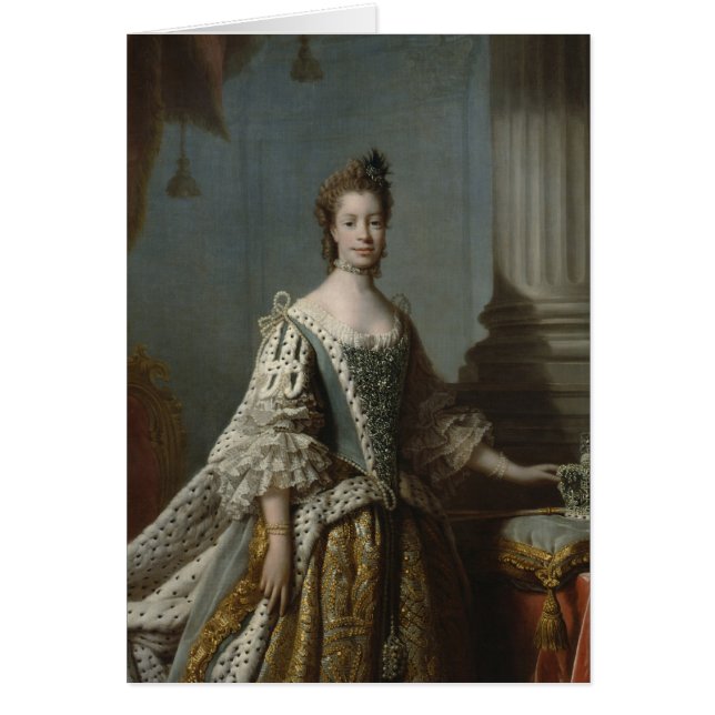 Charlotte Sophia von Mecklenburg-Strelitz, 1762 (Vorne)