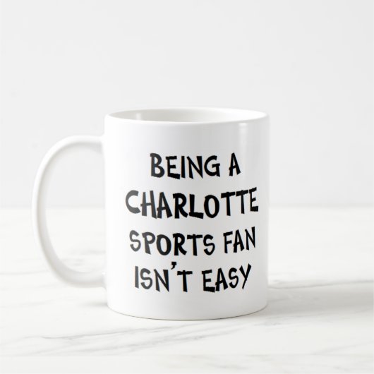 Charlotte-Sportfan, der ist Kaffeetasse (Links)