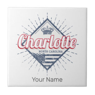 Charlotte Stadt North Carolina Vereinigte Staaten Fliese